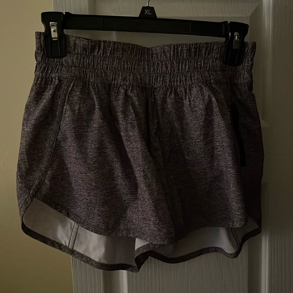 Lululemon Track That Shorts in Heather Grey